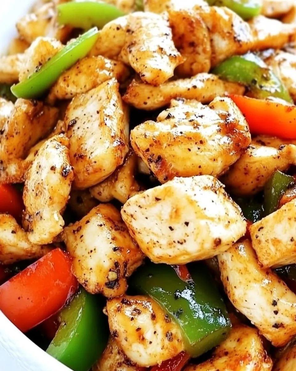 Black Pepper Chicken