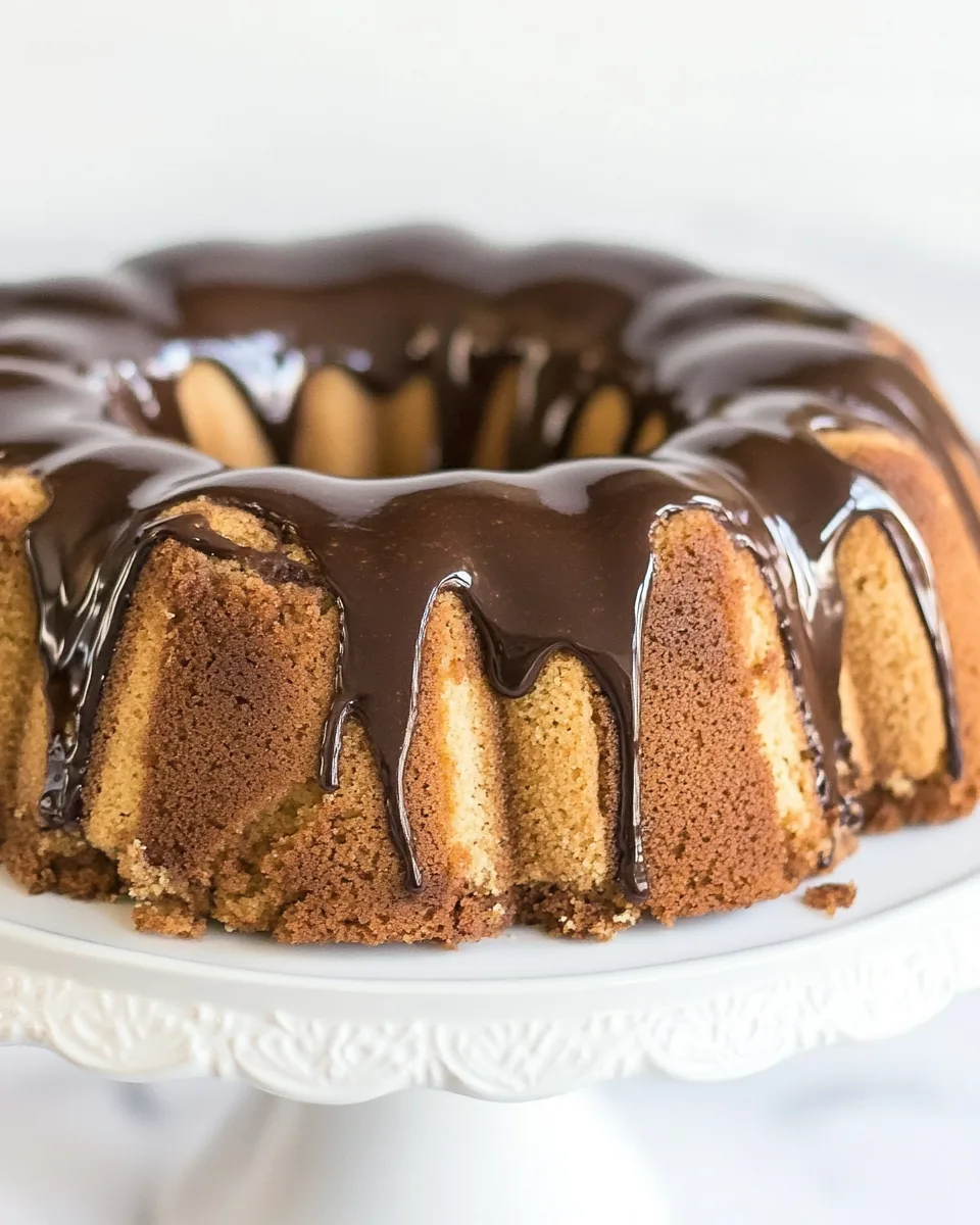 Black and White Pound Cake