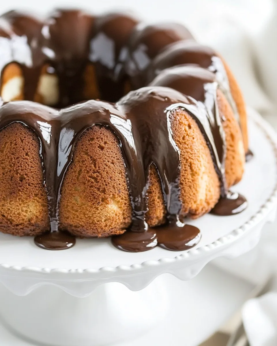 Black and White Pound Cake
