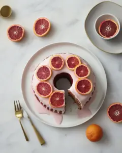 Blood Orange Pound Cake