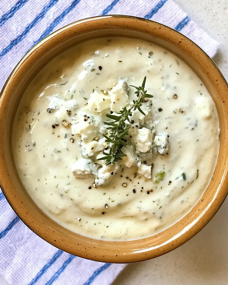 Blue Cheese Salad Dressing