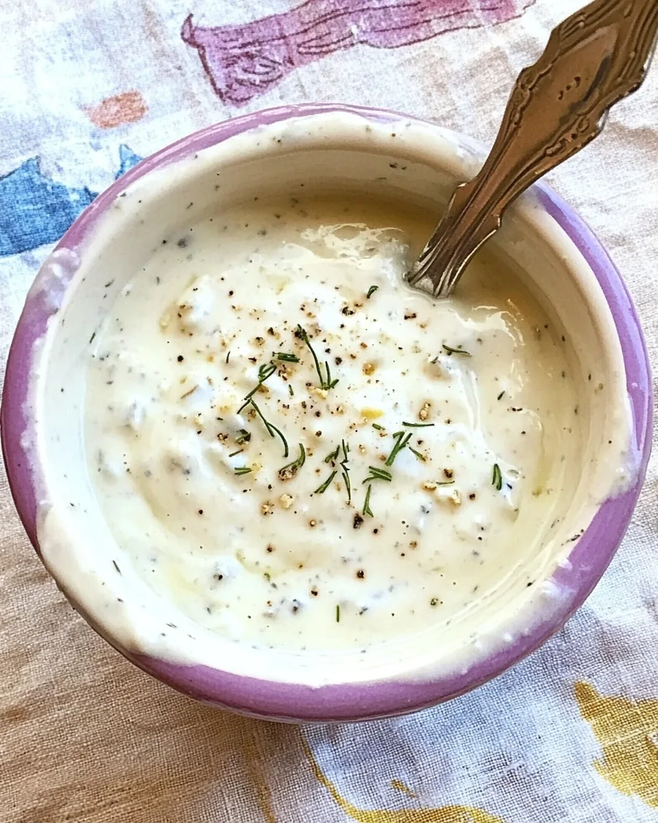 Blue Cheese Salad Dressing