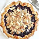 Blueberry Almond Streusel Galette