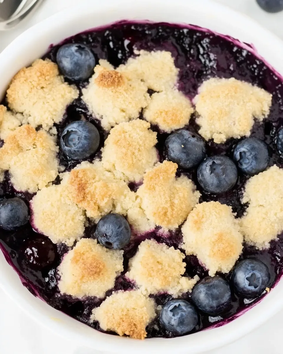 Blueberry Cobbler