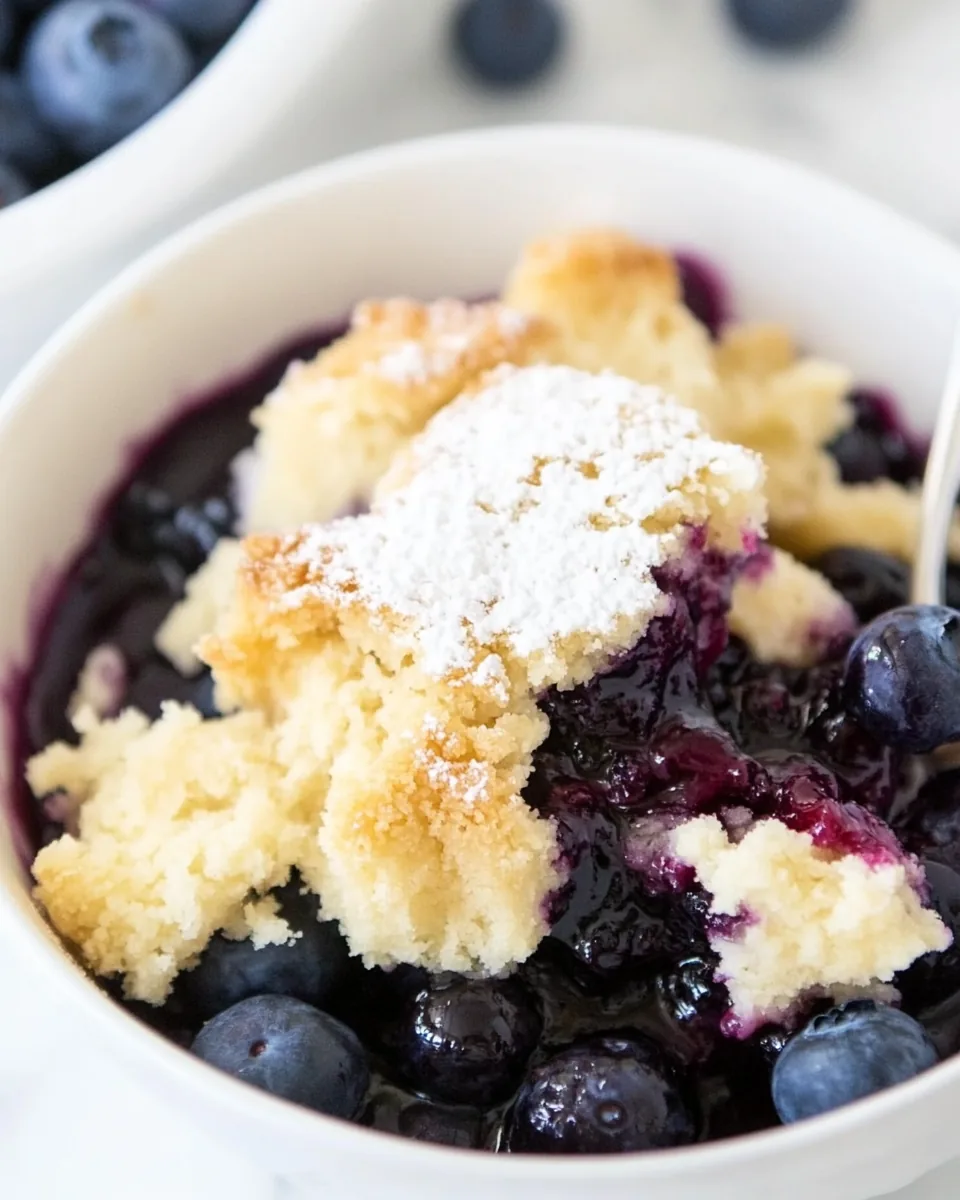 Blueberry Cobbler