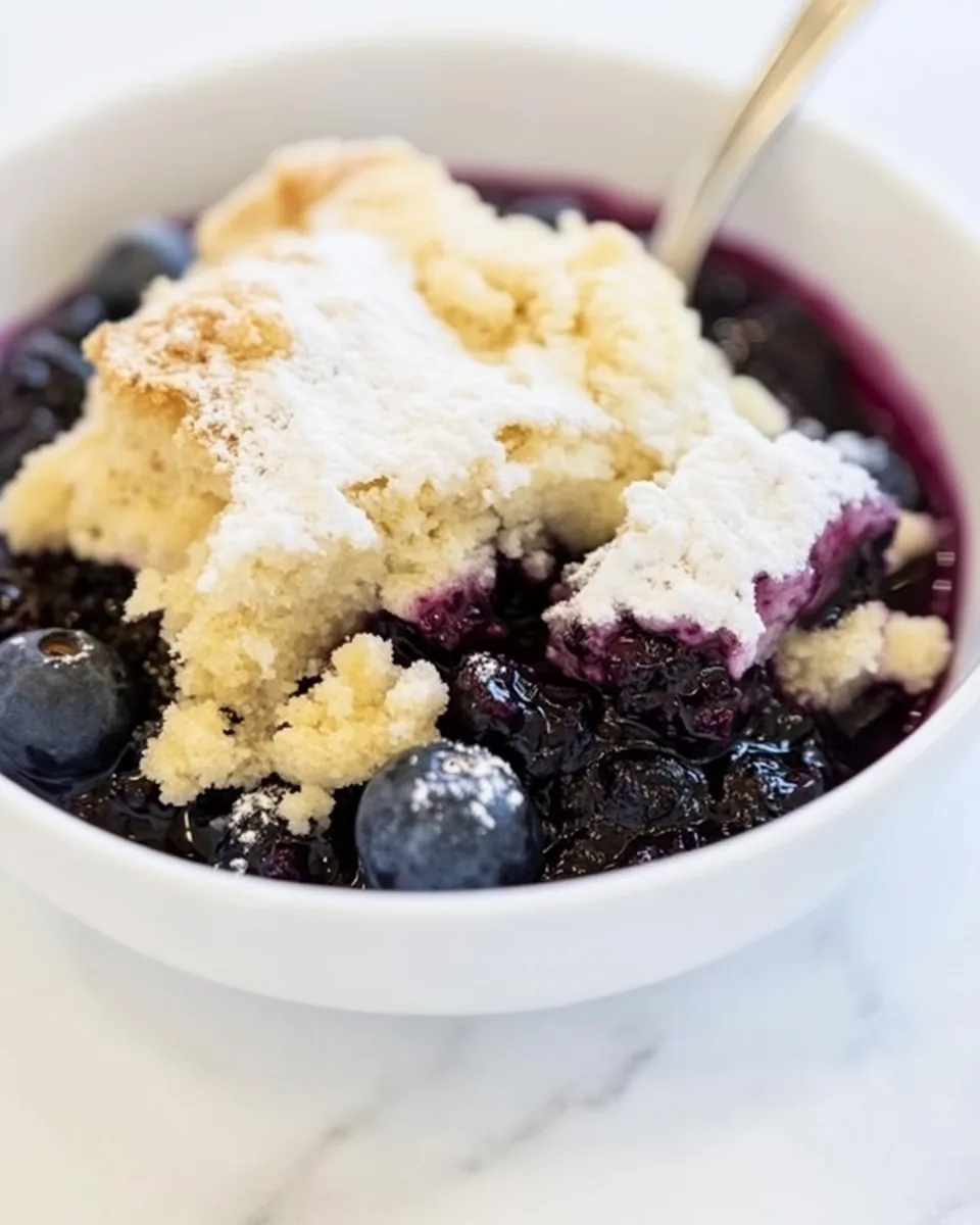 Blueberry Cobbler