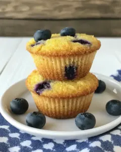 Blueberry Corn Muffins