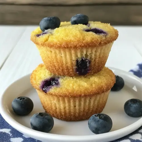Blueberry Corn Muffins