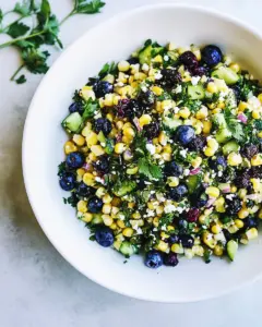 Blueberry Corn Salad