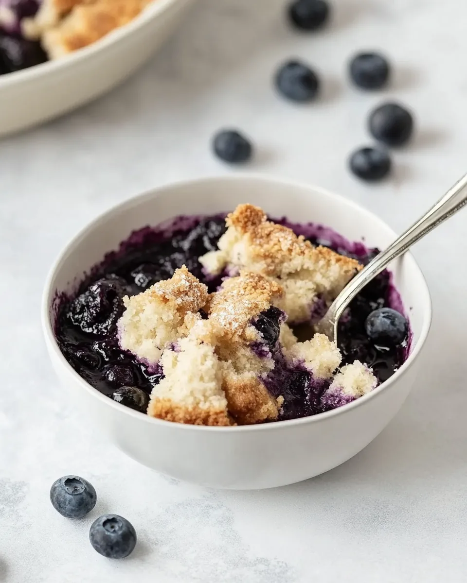 Blueberry Dump Cake