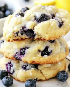 Blueberry Muffin Top Cookies