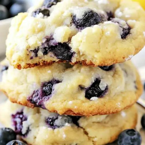 Blueberry Muffin Top Cookies