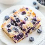Blueberry Pancake Breakfast Squares