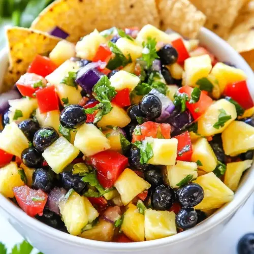 Blueberry Pineapple Salsa