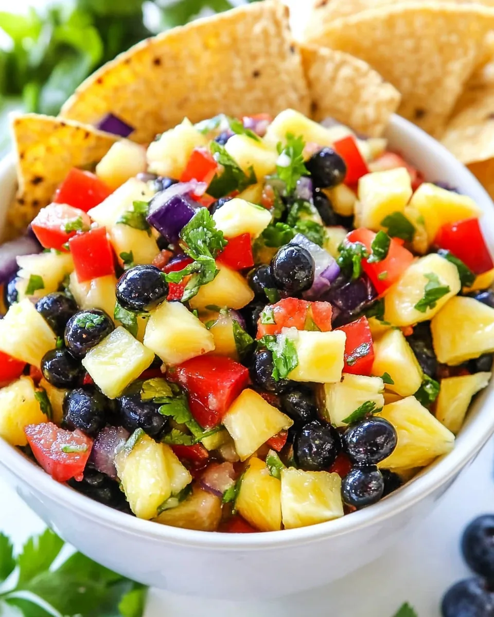 Blueberry Pineapple Salsa