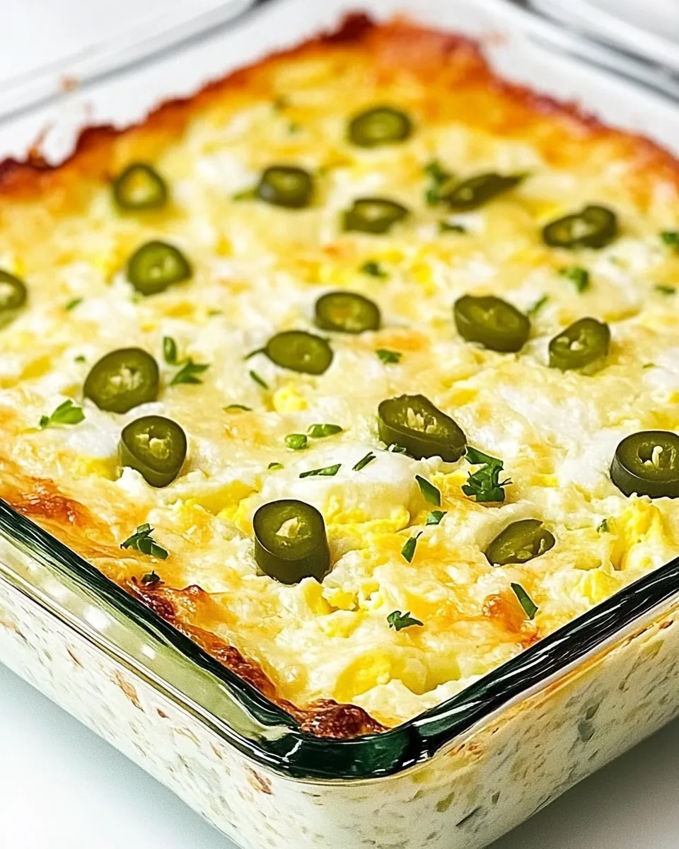 Bobbi’s Egg Casserole with Green Chiles