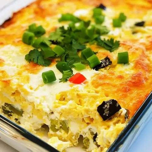 Bobbi’s Egg Casserole with Green Chiles