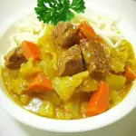 Braised Thai Green Goat Curry