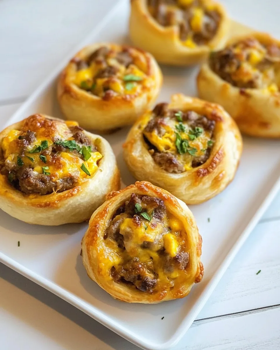 Breakfast Pizza Rolls