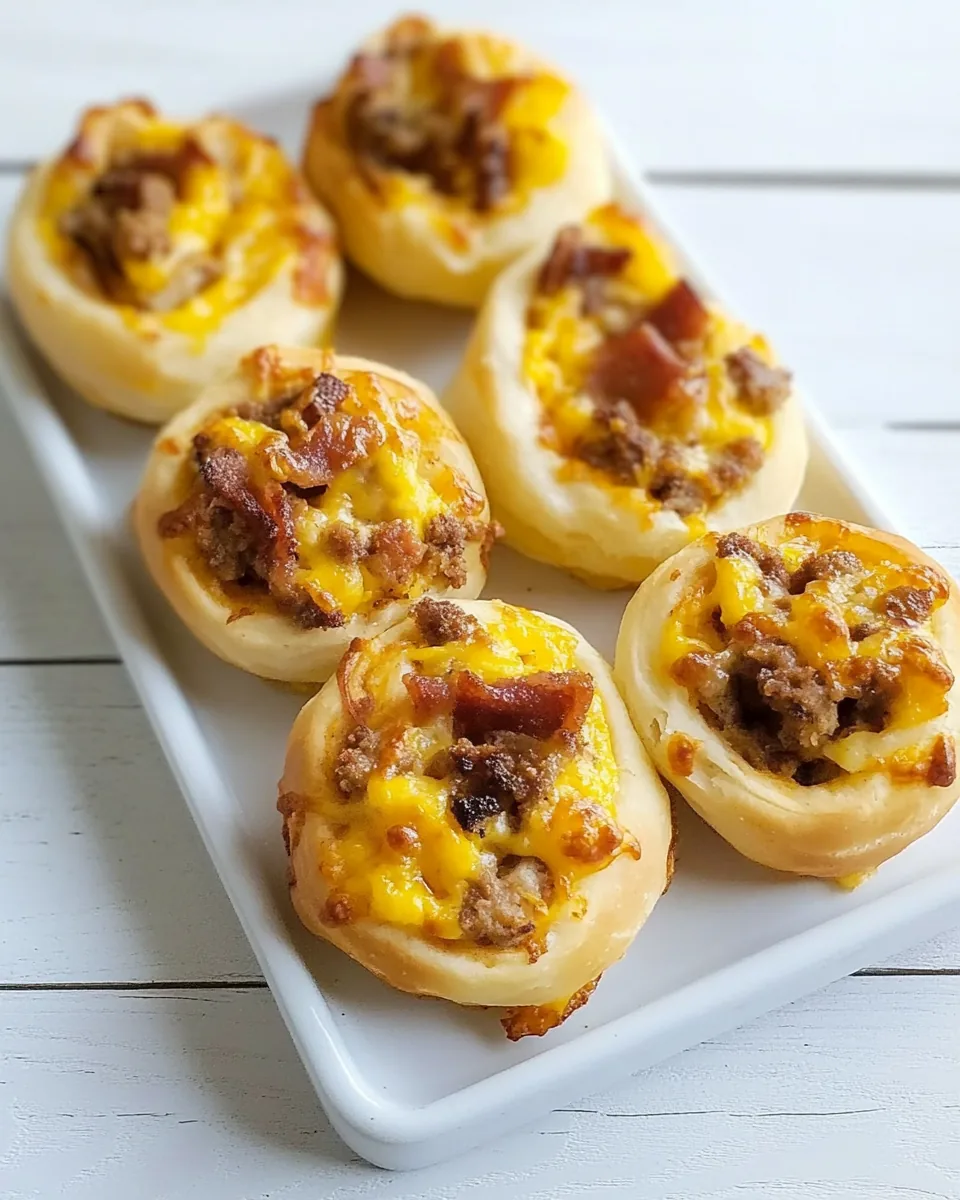 Breakfast Pizza Rolls