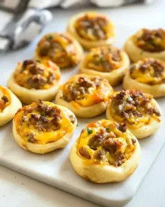Breakfast Pizza Rolls