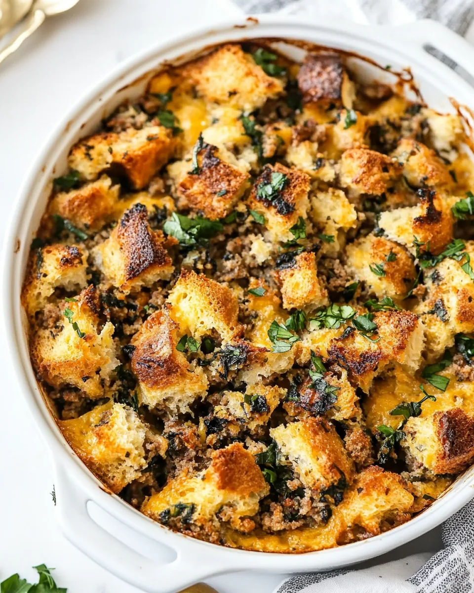 Breakfast Strata