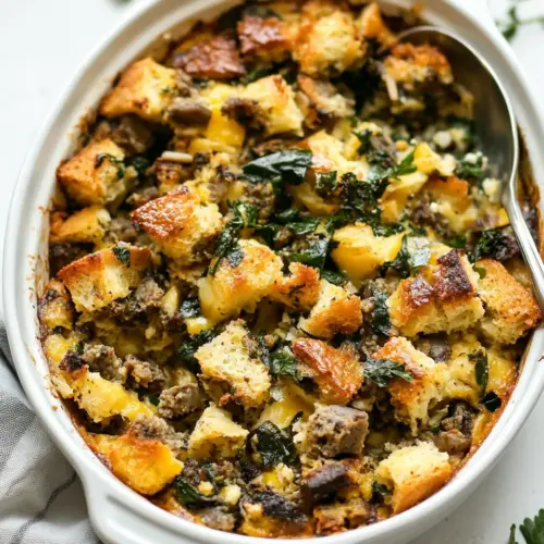 Breakfast Strata