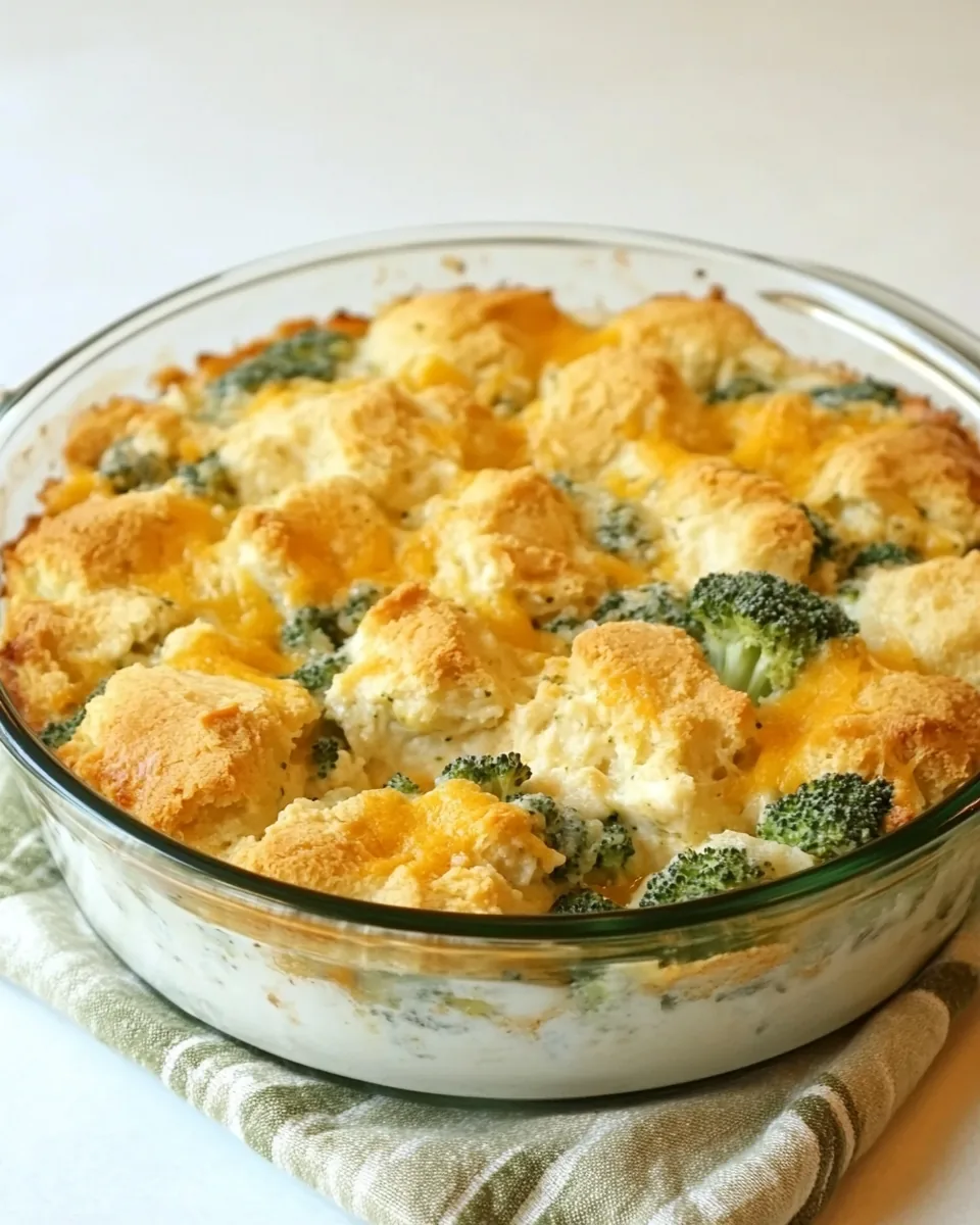 Broccoli Cobbler