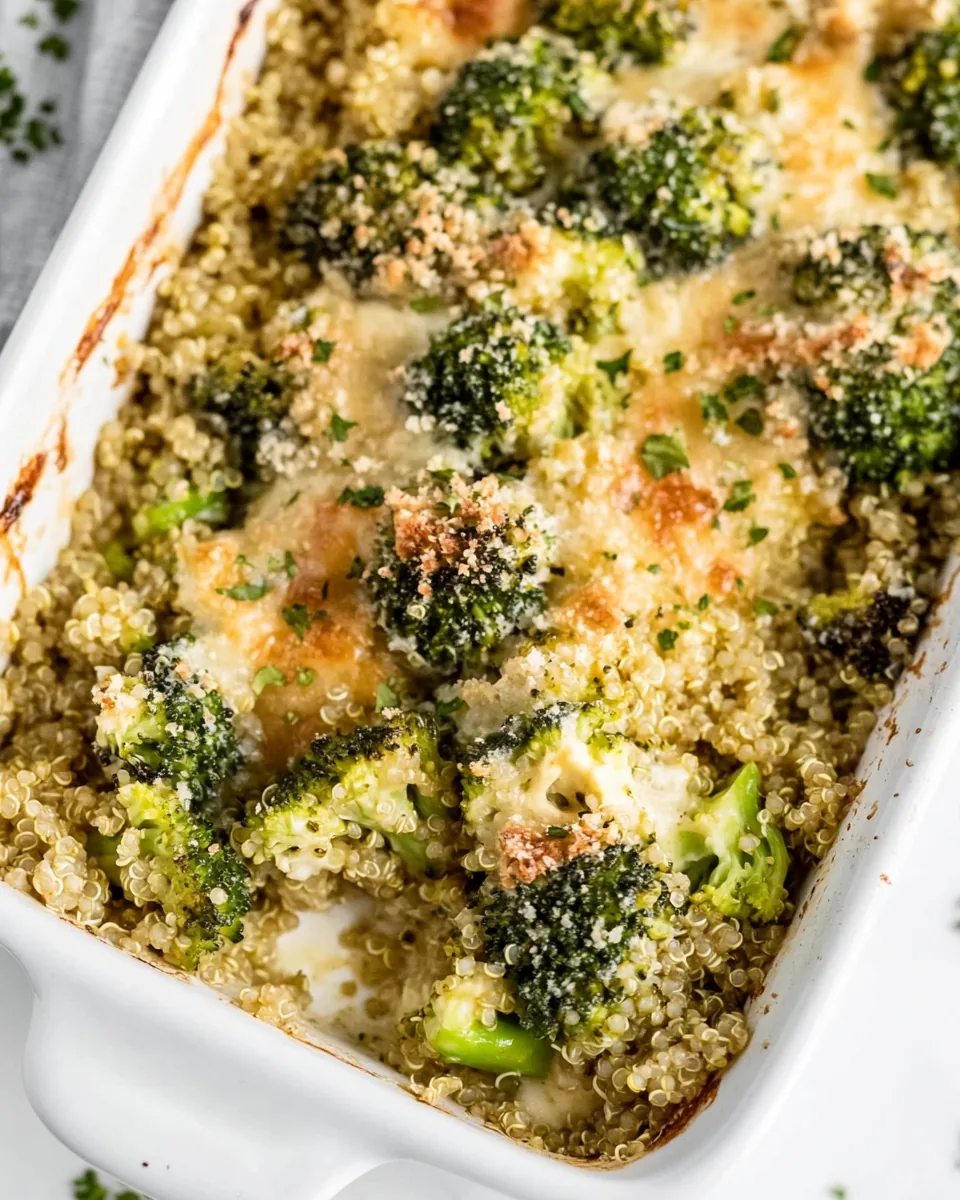 Broccoli Quinoa Casserole