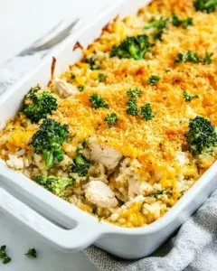 Broccoli and Rice Chicken Casserole
