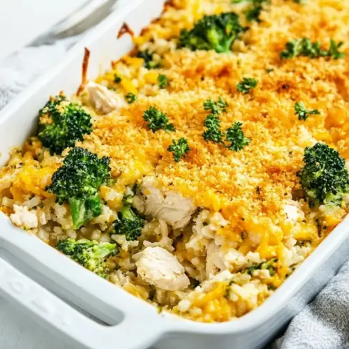 Broccoli and Rice Chicken Casserole