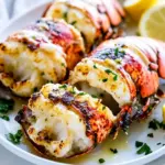 Broiled Lobster Tails with Garlic Lemon Butter