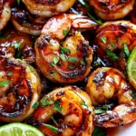 Browned Butter Honey Lime Shrimp