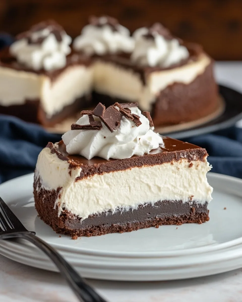 Brownie Cheesecake