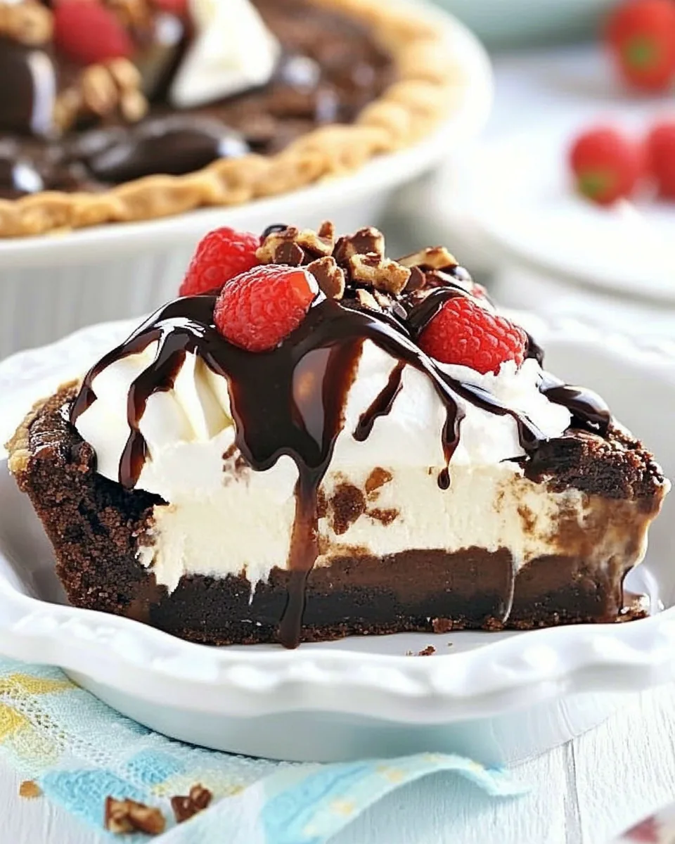 Brownie Sundae Pie