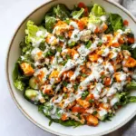 Buffalo Chicken Chopped Salad
