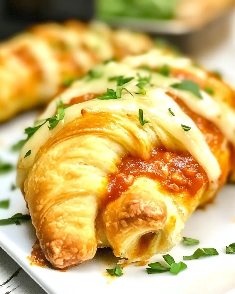 Buffalo Chicken Crescent Rolls