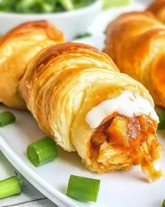 Buffalo Chicken Crescent Rolls