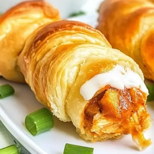 Buffalo Chicken Crescent Rolls