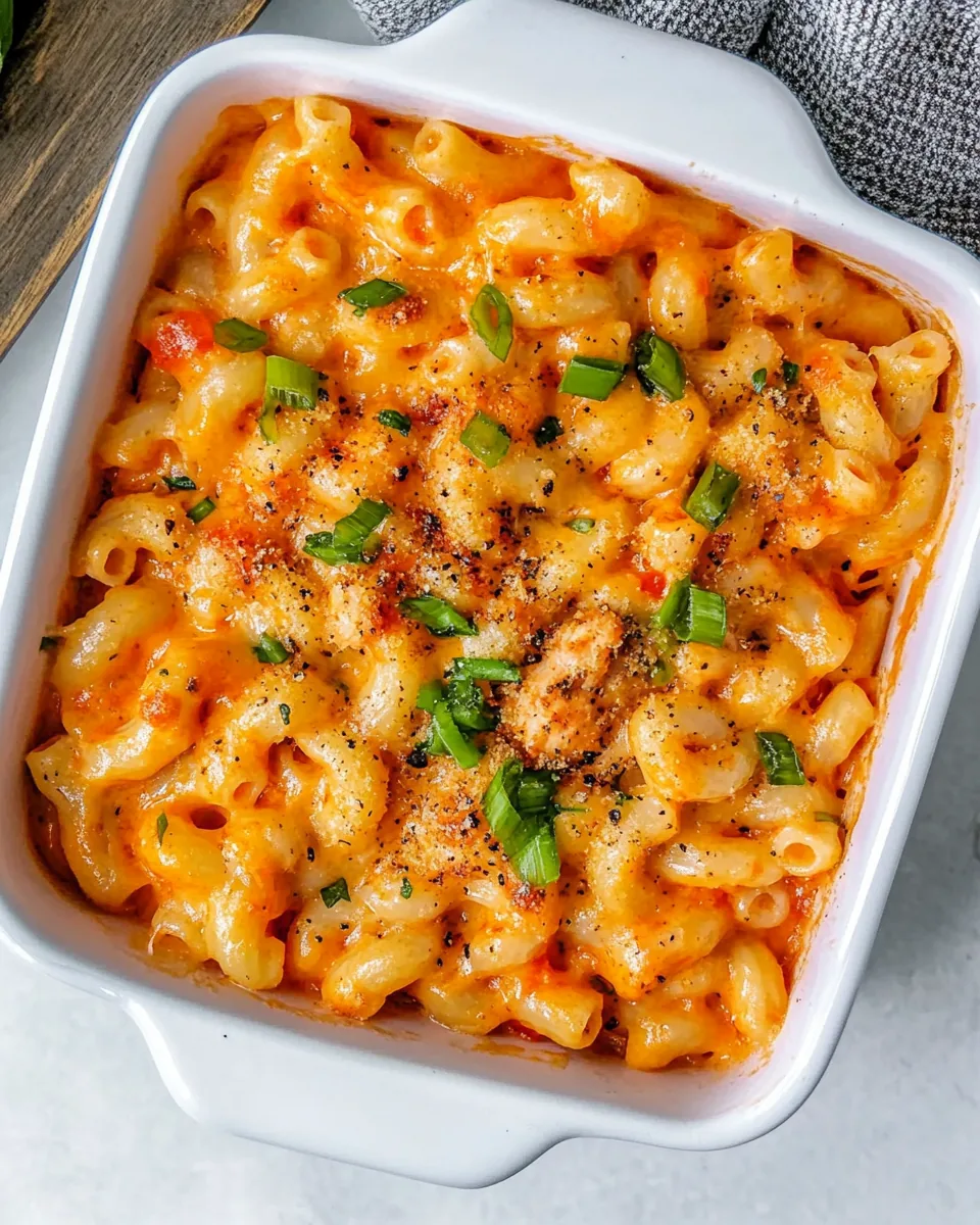 Buffalo Chicken Mac and Cheese
