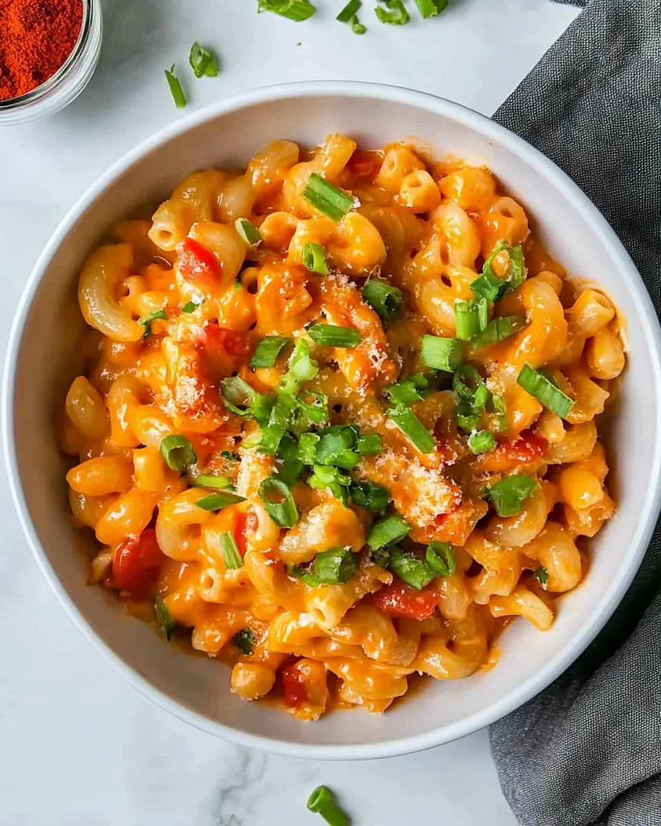 Buffalo Chicken Mac and Cheese