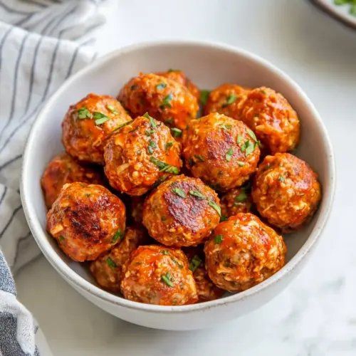 Buffalo Chicken Meatballs