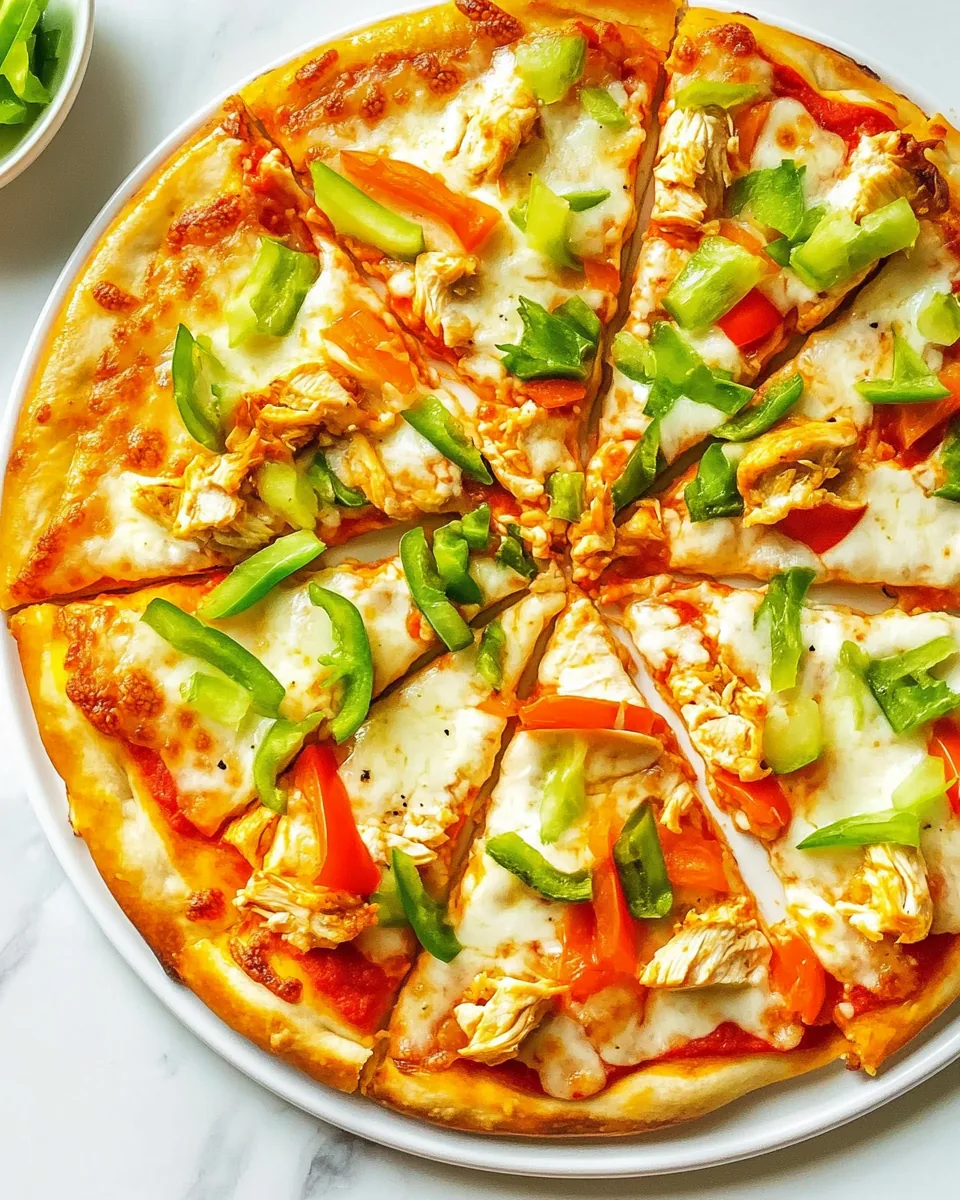 Buffalo Chicken Pizza