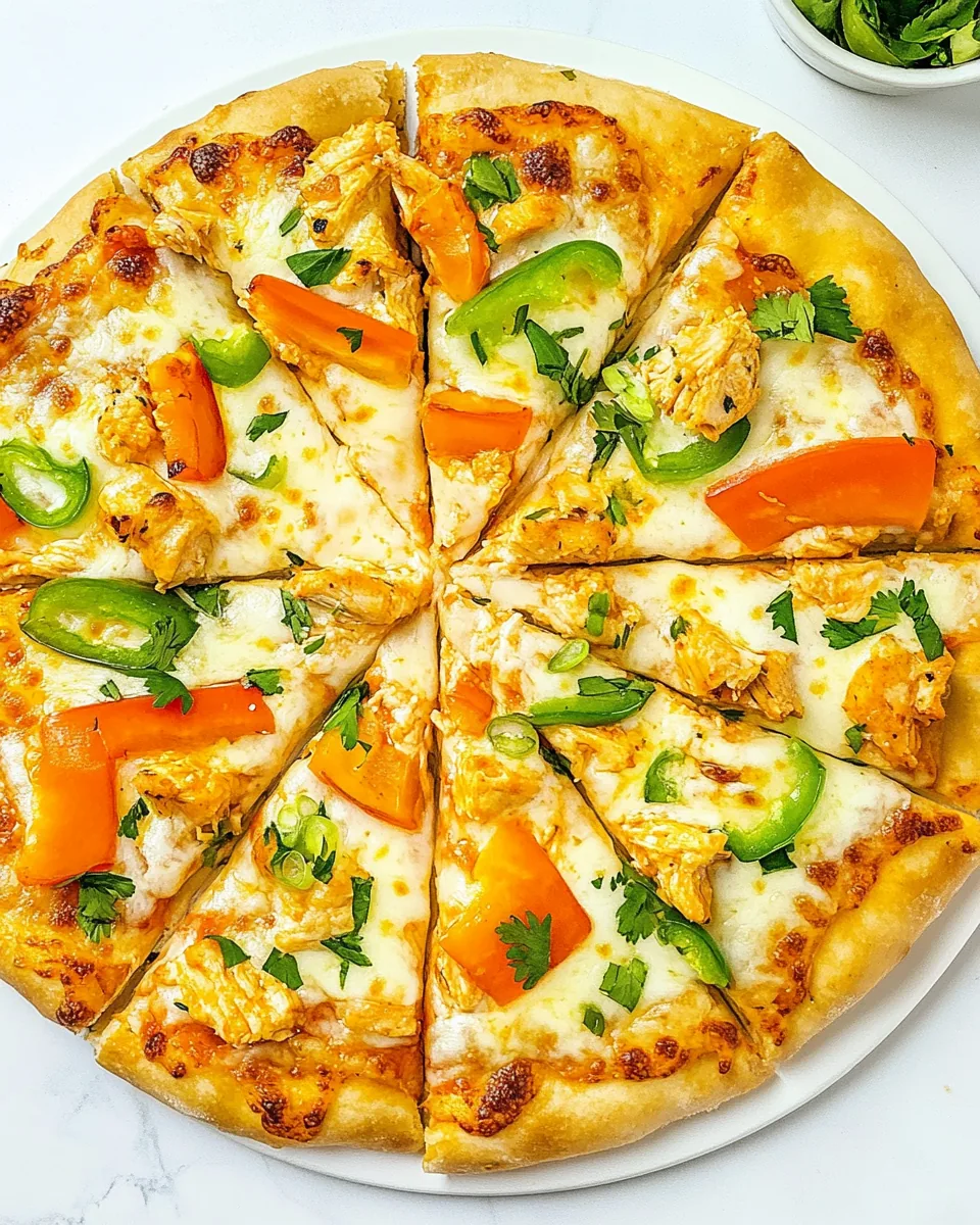 Buffalo Chicken Pizza