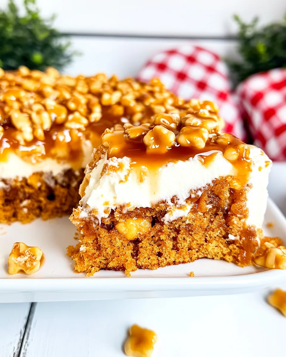 Butter Brickle Poke Cake