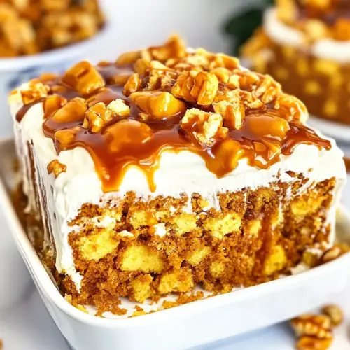 Butter Brickle Poke Cake