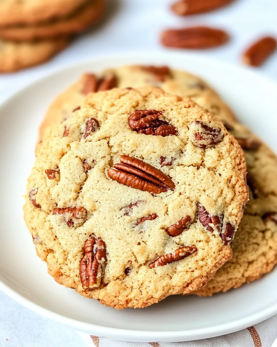 Butter Pecan Cookies