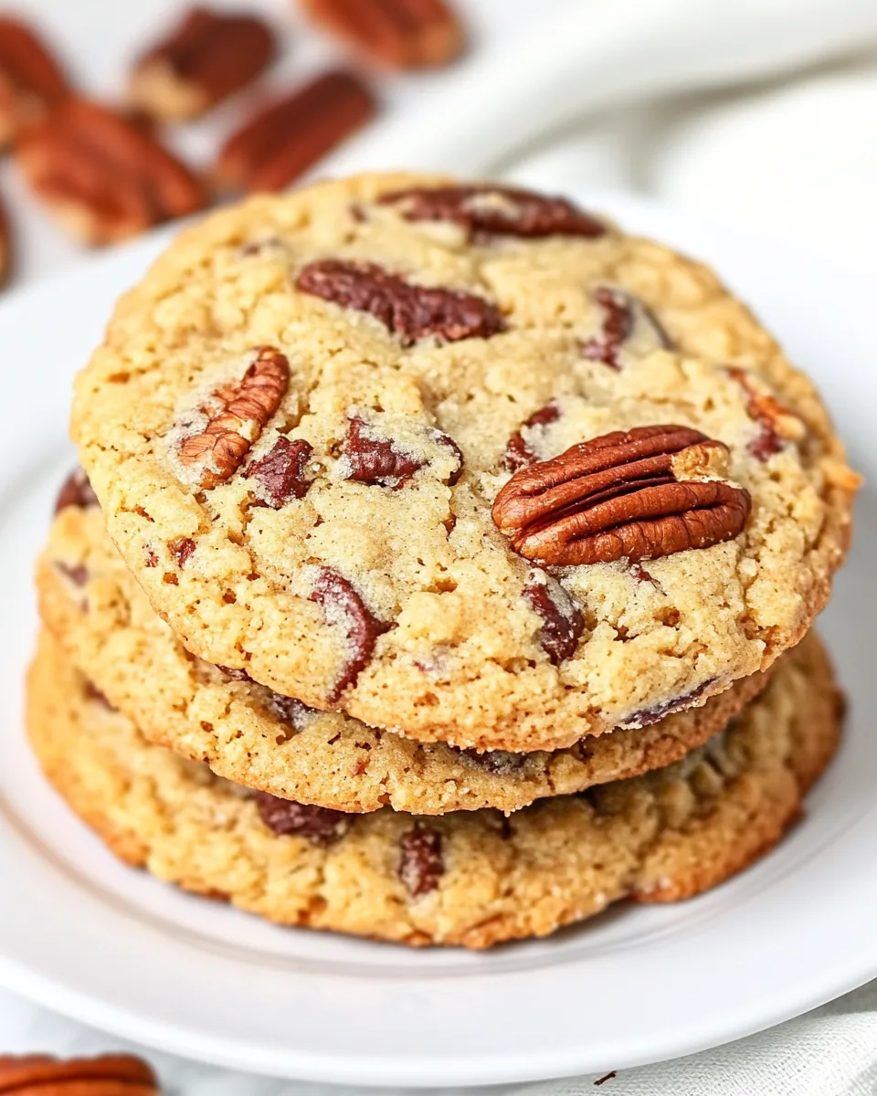 Butter Pecan Cookies