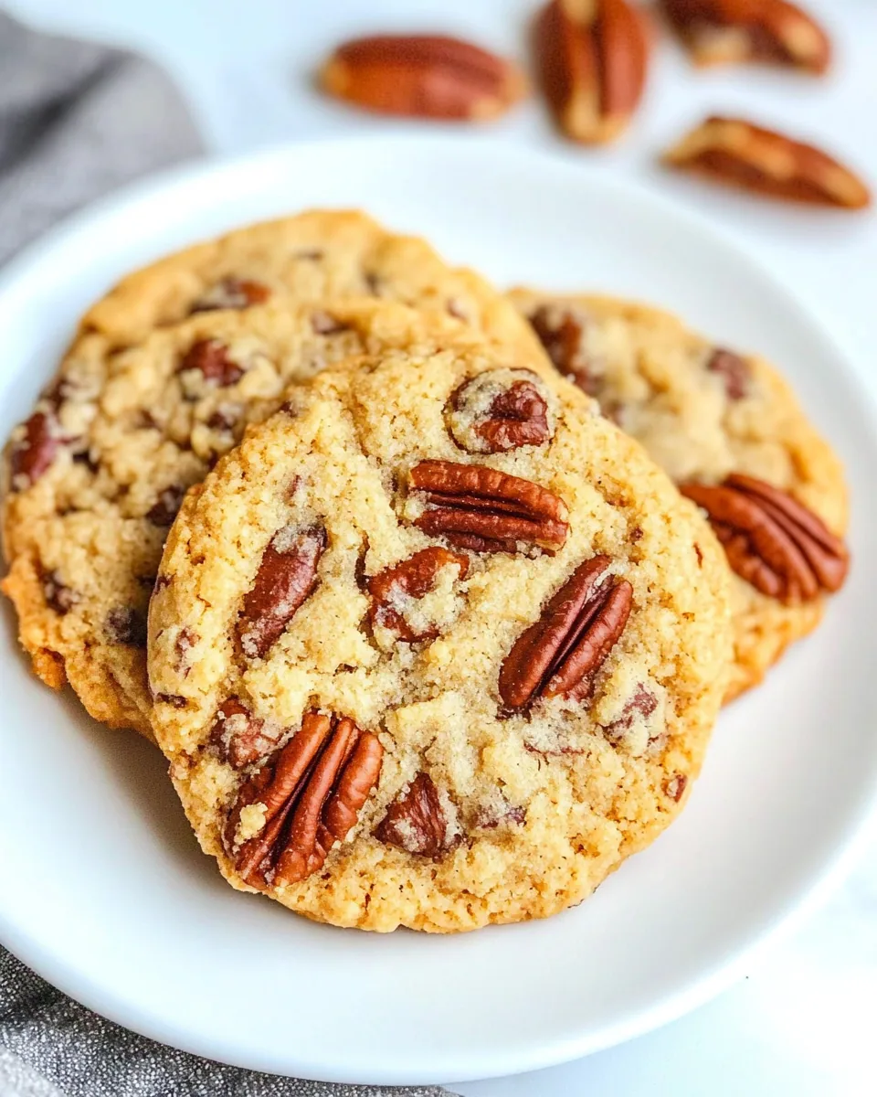Butter Pecan Cookies