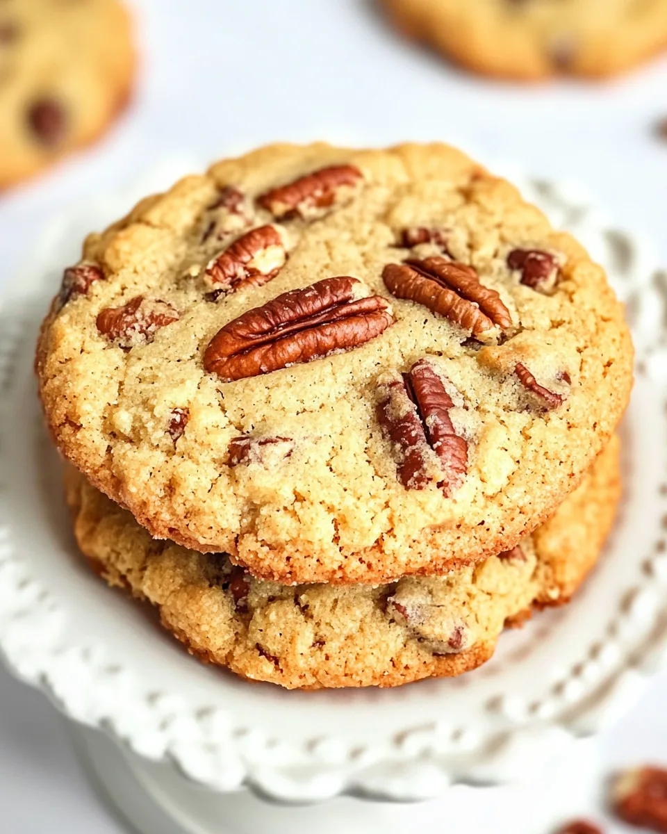Butter Pecan Cookies